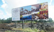west island billboard in mauritius