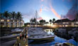 yacht basin at west island resort in mauritius